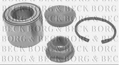 BORG & BECK bwk1282 -  Комплект подшипника ступицы колеса